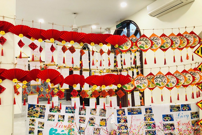 Vũ khúc Tết Bình An. Lớp múa Thiên Thần. Nhóm trẻ, lớp MGĐL 31 Nhà Chung